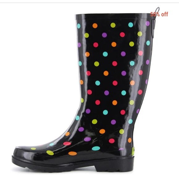 Western Chief Shoes - 🎄 Western Chief Women's Ditsy Dot City Rain Boot, 9 🎅